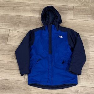The North Face Boy's Brayden Insulated Jacket Blue Medium 10/12 Winter Coat